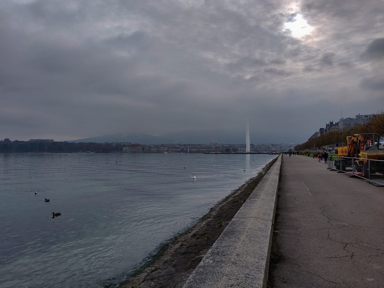 View of Lake Geneva